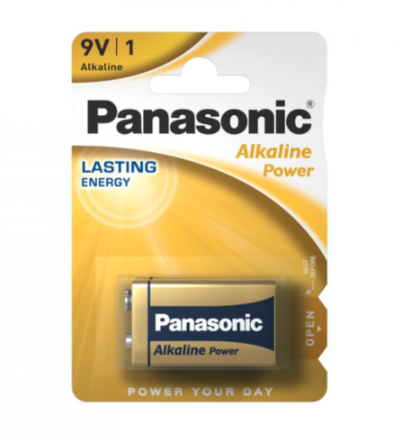 Μπαταρία 9V Alkaline Panasonic