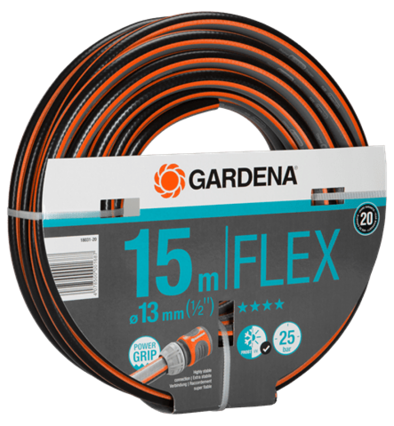 Λάστιχο Κήπου 1/2" 15m Comfort Flex 18030-20 Gardena 